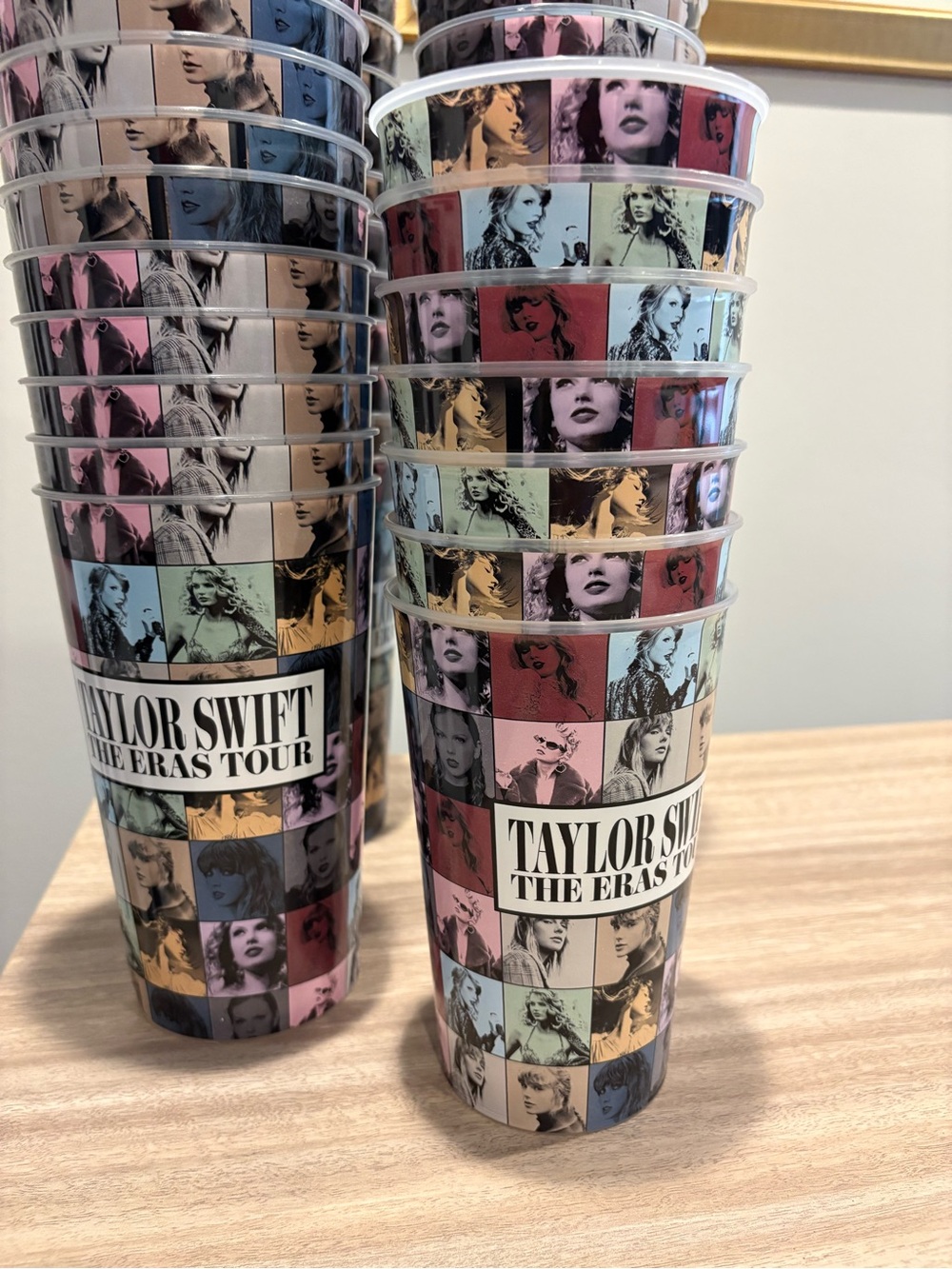 39 Taylor Swift Multicolor Portrait Collage Tour Cups